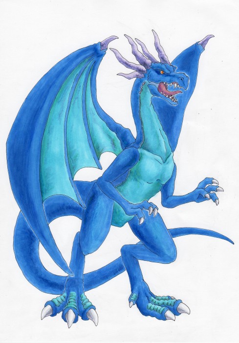 Blue dragon