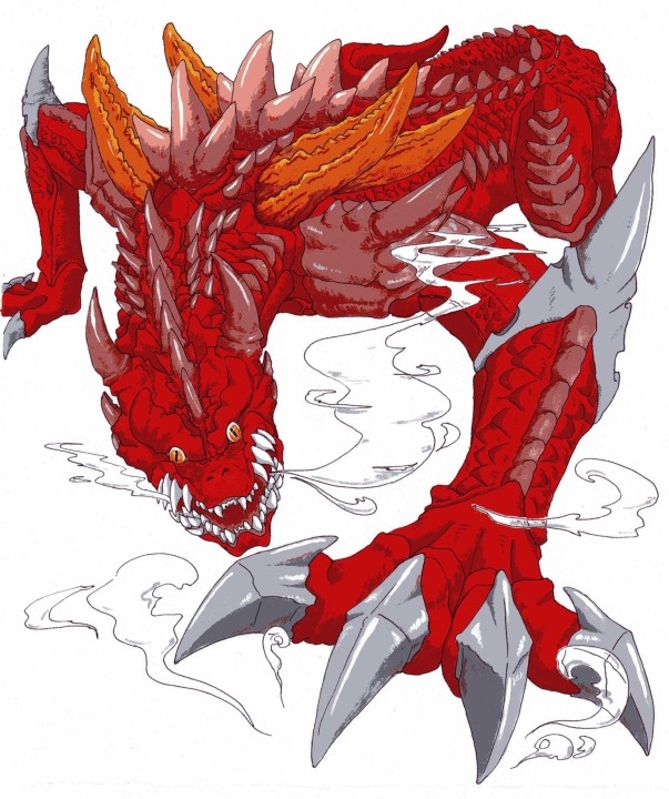 Red dragon